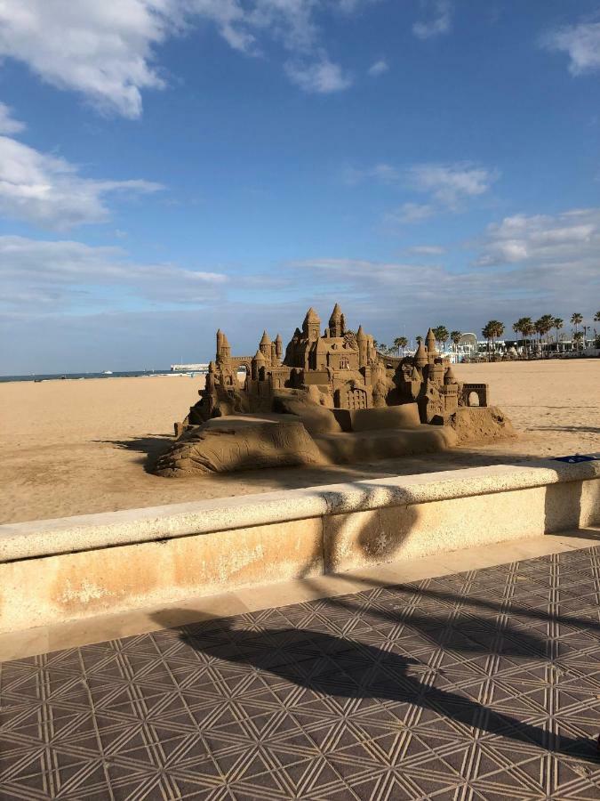 Beach-Arenas Lägenhet Valencia Exteriör bild